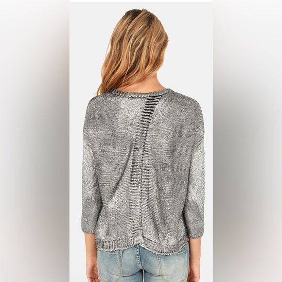 BB Dakota Gold Crew Neck Sweater - Picture 3 of 9